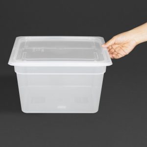 Capacity: 11.7Ltr. Material: Polypropylene. GN 1/2. Half Size With lid