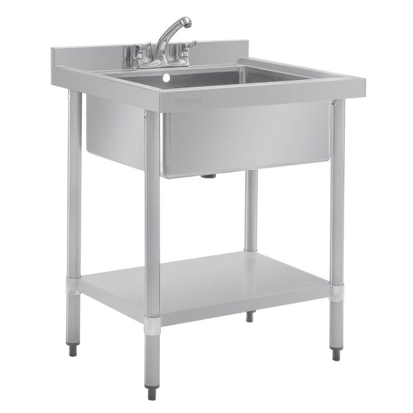 Size: 960(H) x 750(W) x 600(D)mm. With undershelf and upstand
