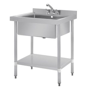 Size: 960(H) x 750(W) x 600(D)mm. With undershelf and upstand