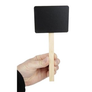 Includes long wooden stem. Sold singly