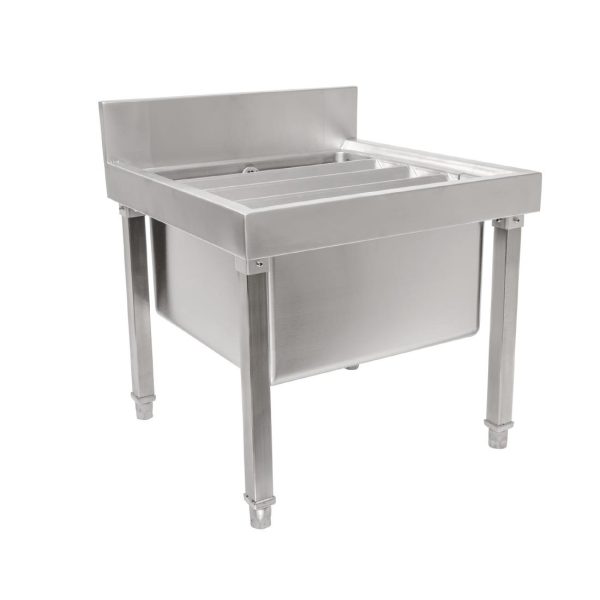 Size: 550(H) x 500(W) x 500(D)mm. With splashback