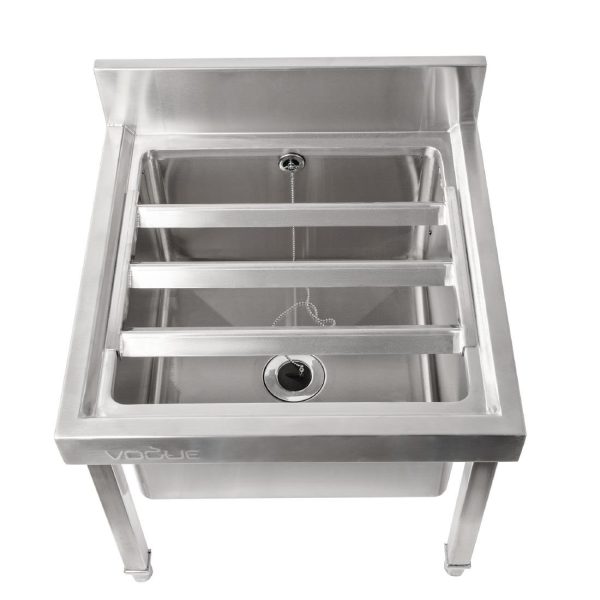 Size: 550(H) x 500(W) x 500(D)mm. With splashback
