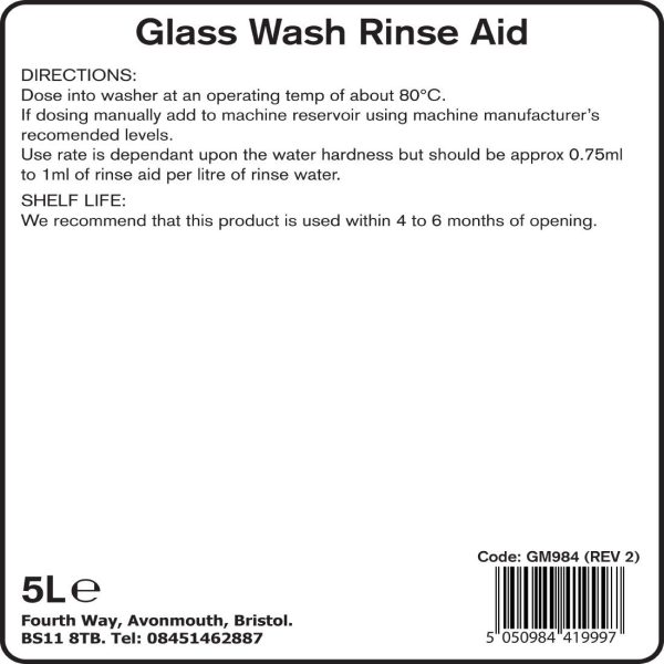 Pack Quantity: 1 x 5Ltr