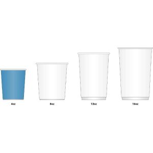 Fiesta Disposable Espresso Cups Single Wall Kraft 112ml / 4oz (Pack of 50)