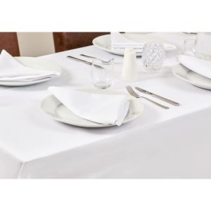 Mitre Essentials Occasions Tablecloth White 2290 x 2290mm