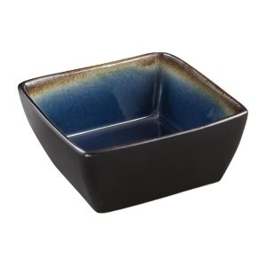 110(W) x 110(D)mm. Blue with black base