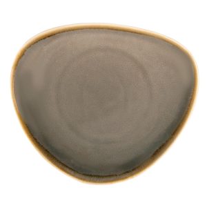 Olympia Kiln Triangular Plate Smoke 230mm (Pack of 6)