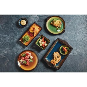 Olympia Nomi Round Coupe Plate Yellow 198mm (Pack of 6)