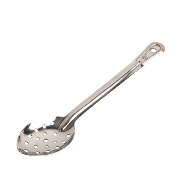 Stainless steel. Length: 330mm. Slotted.