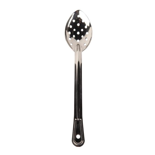 Stainless steel. Length: 330mm. Slotted.