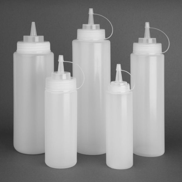 Capacity: 227ml. Material: Polyethylene