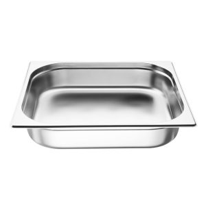 Capacity: 5.5Ltr. GN 2/3. Two Third Size. Depth: 65mm.