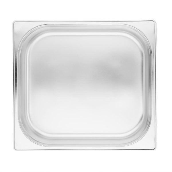 Capacity: 5.5Ltr. GN 2/3. Two Third Size. Depth: 65mm.