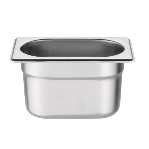 Capacity: 800ml. GN 1/9. Ninth Size. Depth: 100mm