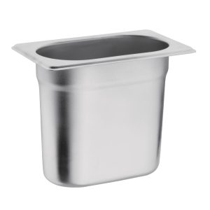 Vogue Stainless Steel 1/9 Gastronorm Pan 150mm