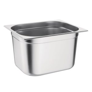 Vogue Stainless Steel 1/2 Gastronorm Pan 200mm