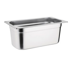 Vogue Stainless Steel 1/3 Gastronorm Pan 100mm