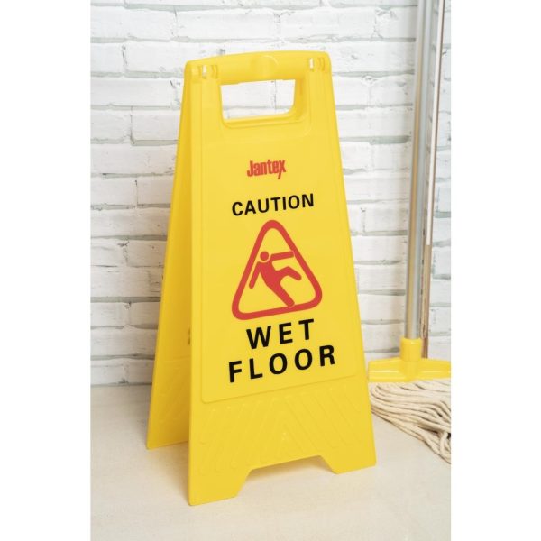 Free standing, two sided sign