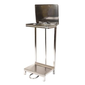 Material: Stainless Steel and Chrome-Plated Steel. Colour: Silver