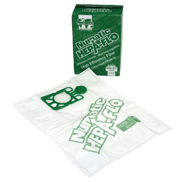 Numatic Spare Vacuum Bags ref 604018 NVM-3AH (Pack of 10)