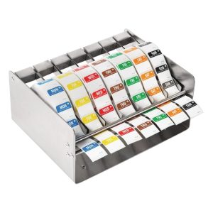 Vogue Days Of The Week Labels & Dispenser