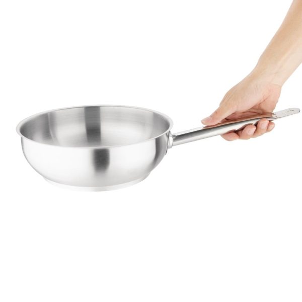 Size: 240(Ø)mm. Material: Stainless Steel. Induction Compatible