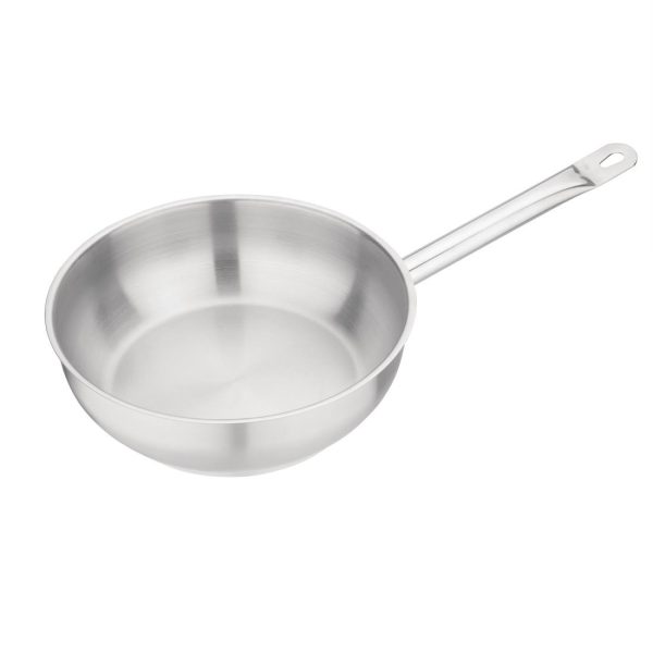 Size: 240(Ø)mm. Material: Stainless Steel. Induction Compatible