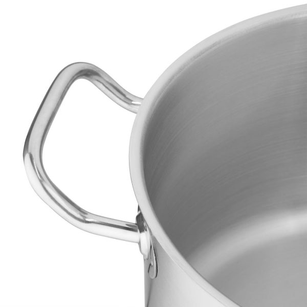 Size: 240(Ø)mm. Material: Stainless Steel. Induction Compatible. Lid: M950