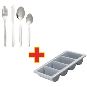 240 Kelso Cutlery with Tray Combo Deal (Pack of 240)