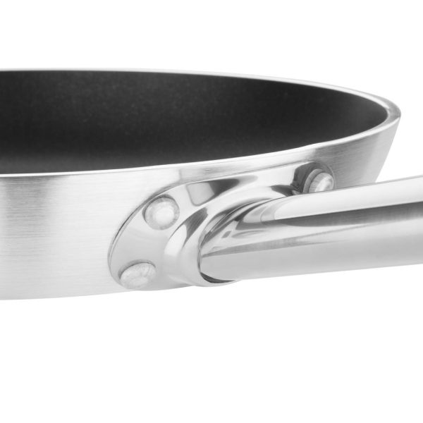 Vogue Aluminium Non-stick Teflon Platinum Plus Frying Pan 26cm