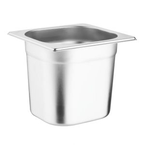 Vogue Stainless Steel Gastronorm Pan Set  6 x 1/6 with Lids