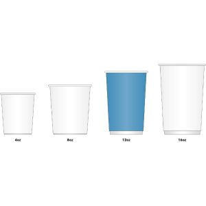 12oz. 1000 x single wall cups. 1000 x lids