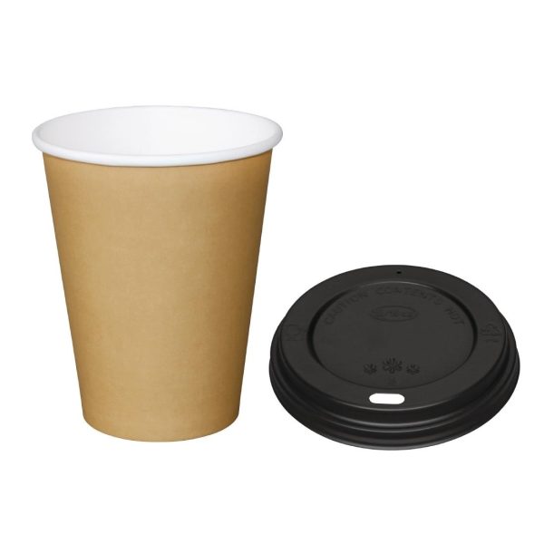 12oz. 1000 x single wall cups. 1000 x lids