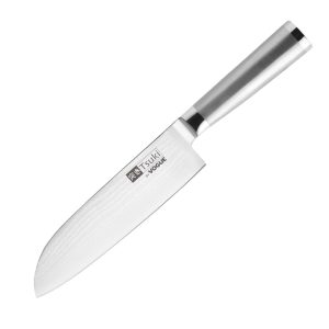 Chef Knife, Vegetable Chopper, Santoku Knife, Utility Knife, Paring Knife and Wallet