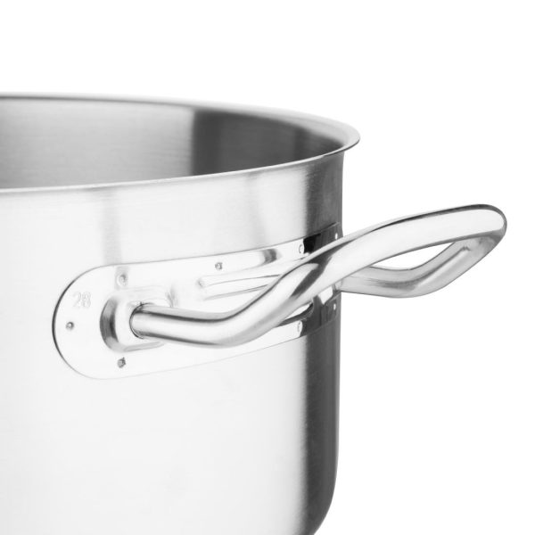 Size: 280(Ø)mm. Material: Stainless Steel. Induction Compatible. Lid: M951
