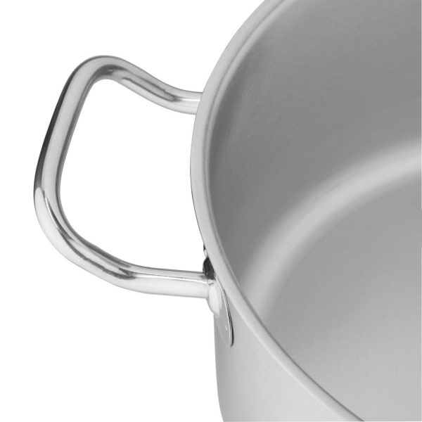 Size: 280(Ø)mm. Material: Stainless Steel. Induction Compatible. Lid: M951