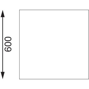 900(H) x 600(W) x 600(D)mm