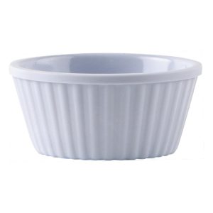 Kristallon Melamine Fluted Ramekins 57mm (Pack of 12)
