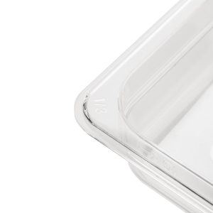 Capacity: 7Ltr. GN 1/3. Third Size. Clear. 200mm depth