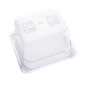 Capacity: 1.05Ltr. GN 1/6. Sixth Size. Clear. 100mm depth