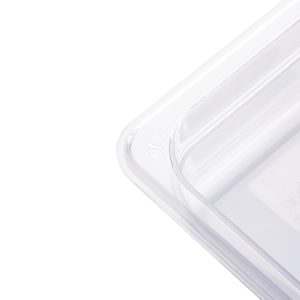 Capacity: 2.3Ltr. GN 1/6. Sixth Size. Clear. 150mm depth