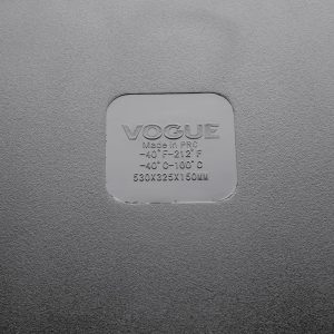 Capacity: 19.5Ltr. GN 1/1. Full Size. Depth: 150mm