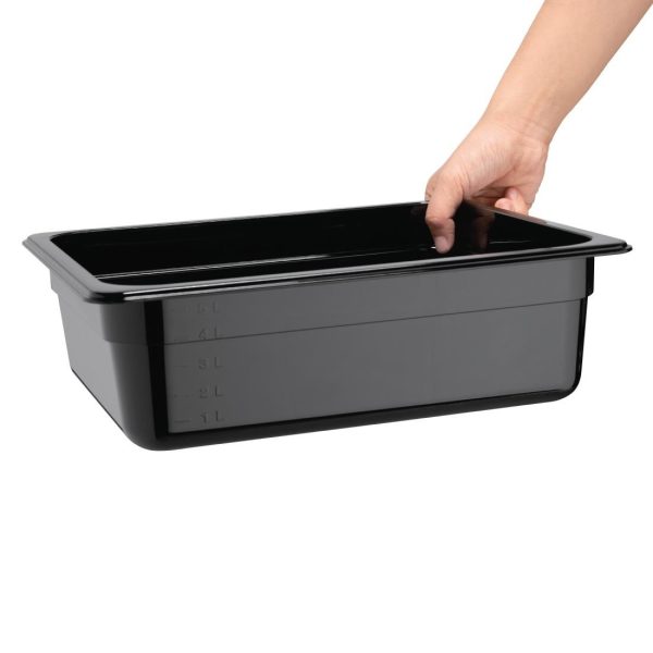 Capacity: 6Ltr. GN 1/2. Half Size. Depth: 100mm