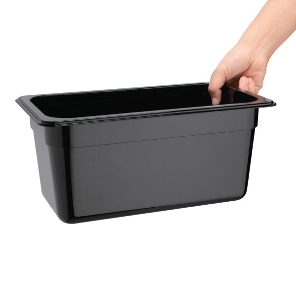 Capacity: 5.1Ltr. GN 1/3. Third Size. Depth: 150mm