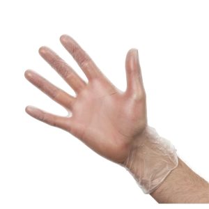 Vogue Powdered Vinyl Gloves S (Pack of 100)