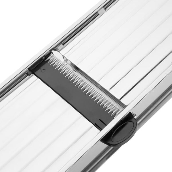 With five easily removable blades.