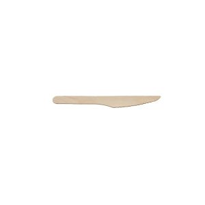 GenWare Birchwood Disposable Knives (100pcs)