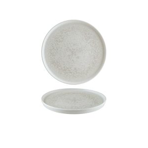 Lunar White Hygge Flat Plate 22cm