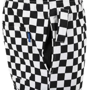 Whites Unisex Vegas Trousers Big Black & White Check Size L