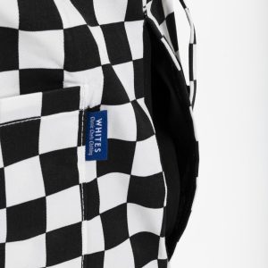 Whites Unisex Vegas Trousers Big Black & White Check Size L